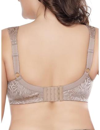 Imagem de Sutiã feminino Deyllo com cobertura total plus size 36D Toffee