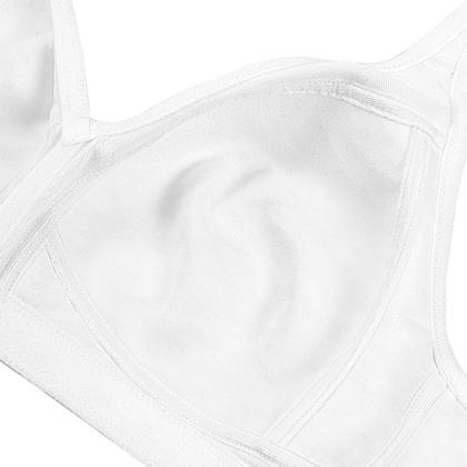 Imagem de Sutiã feminino Deyllo Full Coverage Plus Size 44C branco