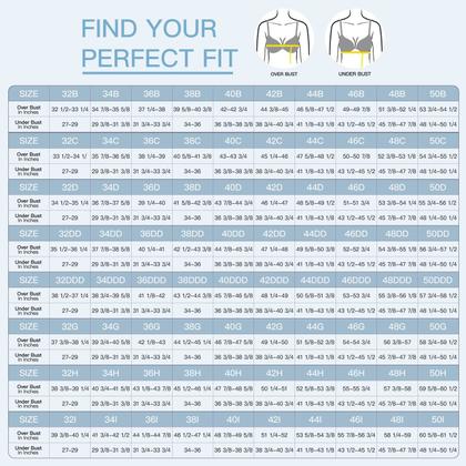 Imagem de Sutiã feminino Deyllo Full Coverage Plus Size 44C branco