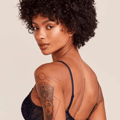 Imagem de Sutiã Hope Meia Taça Com Bojo em Renda L24155