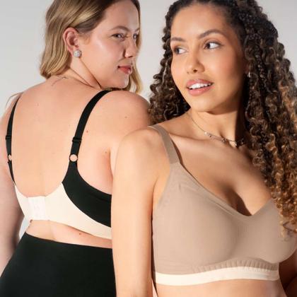 Imagem de Sutiã Laser Termofusionado Com Bojo Preto Zee Rucci