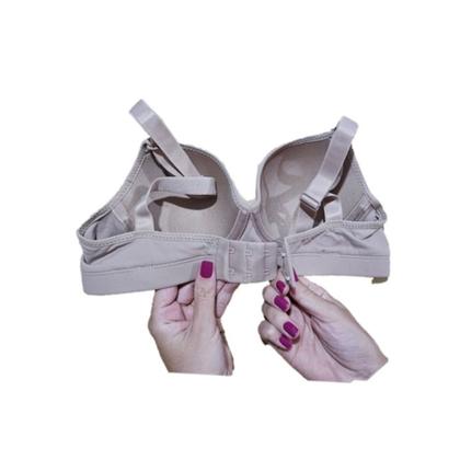 Imagem de Sutiã LGC Reforçado, com Alças Ajustáveis, Tamanho 50/52/54, Cores Neutras, com Bojo