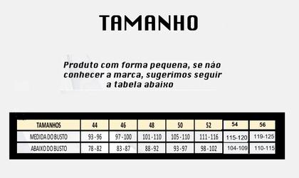 Imagem de Sutiã Liso Reforçado Sustentação Sem Bojo Princesa Catarina