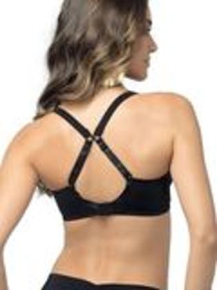 Imagem de Sutiã Lousane DeMillus  Sem Bojo,Com aro, Renda Delicada e Conforto Diário