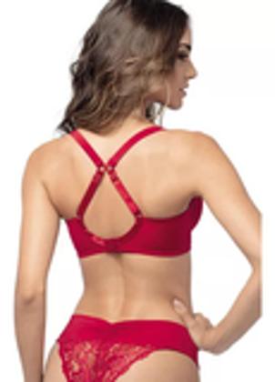 Imagem de Sutiã Lousane DeMillus  Sem Bojo,Com aro, Renda Delicada e Conforto Diário