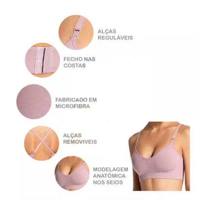 Imagem de Sutiã Lupo Loba Power Clássico Com Regulagem 41028