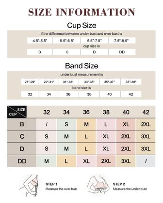 Imagem de Sutiã LUXMAY Seamless Wireless com cobertura total, decote em V, azul celeste, XL