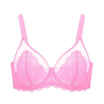 Imagem de Sutiã Minimizer HSIA Mermaid Scales Lace com cobertura total