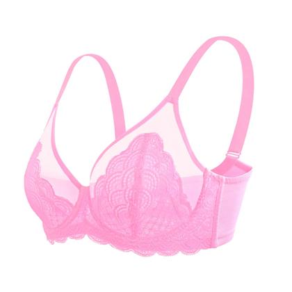 Imagem de Sutiã Minimizer HSIA Mermaid Scales Lace com cobertura total