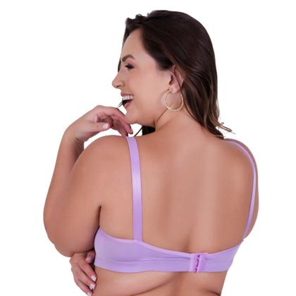 Imagem de Sutiã Plus Size Bojão Detalhe em Renda com Bojo Rendado -c8 SUTIÃ CAROL