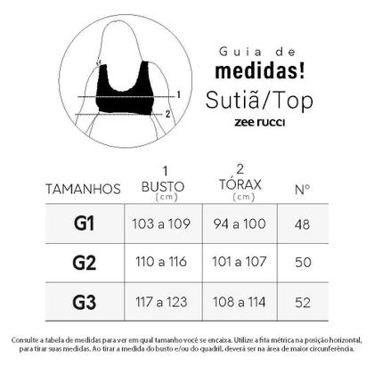Imagem de Sutiã Plus Size C/ Bojo Comfort Sem Costura Microfibra Zee Rucci