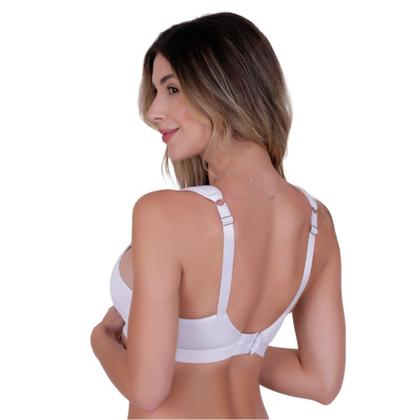 Imagem de Sutiã Plus Size com Alças Acolchoadas de Espuma Super Reforçado Sustentação M ao 52 Cléo