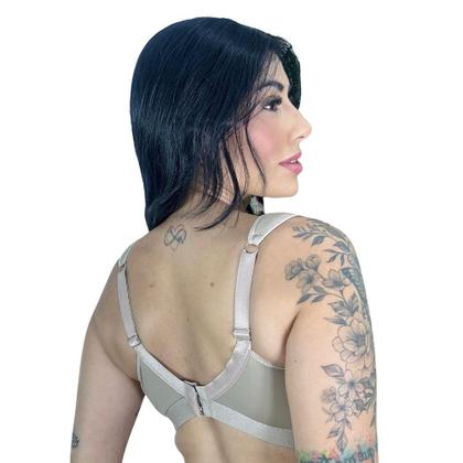 Imagem de Sutiã Plus Size com Alças Acolchoadas de Espuma Super Reforçado Sustentação M ao 52 Cléo