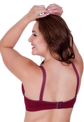 Imagem de Sutiã Plus Size Cruzado Alça Grossa Reforçada Bojão - c7 ALICE