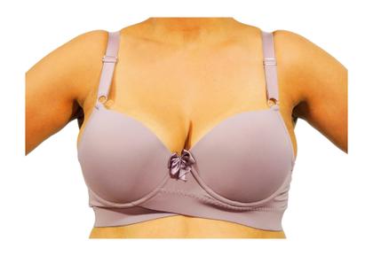 Imagem de Sutiã plus size reforçado base cruzada transpassa c/ bojo up