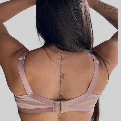 Imagem de Sutiã Plus Size Regulável Sem Bojo Sem Aro Tamanho Especial Até 56