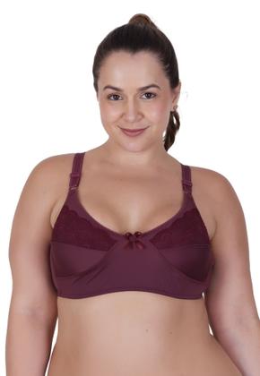 Imagem de Sutiã Plus Size sem Bojo Super Reforçado Sustentação - c1 SUTIÃ CETINETE