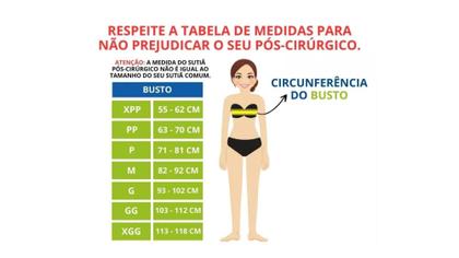 Imagem de Sutiã Pós Cirúrgico Abertura Frontal Base Reforçada Macom 1002