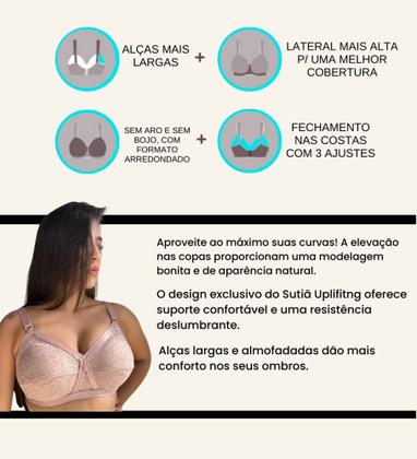 Imagem de Sutiã Pós Cirúrgico Com Alta Compressão Cirurgia Plástica
