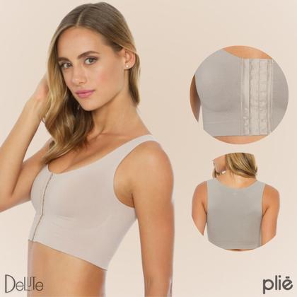 Imagem de Sutiã Pós Cirúrgico e Estético Com Abertura na Frente Modelo De Alta Sustentação Plié 