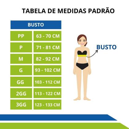 Imagem de Sutiã Pós-Cirúrgico Longo com Base Reforçada Alça Regulável Renda Mamoplástia New Form