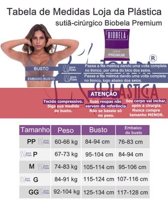 Imagem de Sutiã Pós-cirúrgico Mamoplastia Prótese Biobela Premium