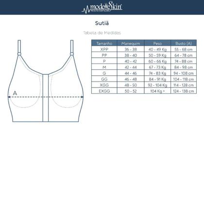 Imagem de Sutiã Pós Mastectomia C/ Bojo e Próteses 684016 Modelleskin