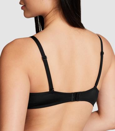 Sutiã Push-up Victoria's Secret Pink Wear Everywhere 36D - Preto