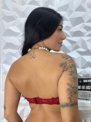 Imagem de Sutiã sem alça em renda e fecho frontal Beatriz