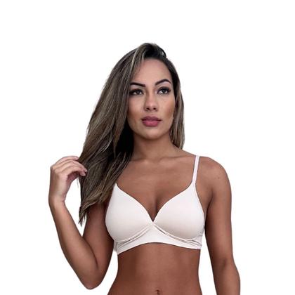 Imagem de Sutiã Sem Aro Com Bojo Soft Confortável Soutien Bojo Confort