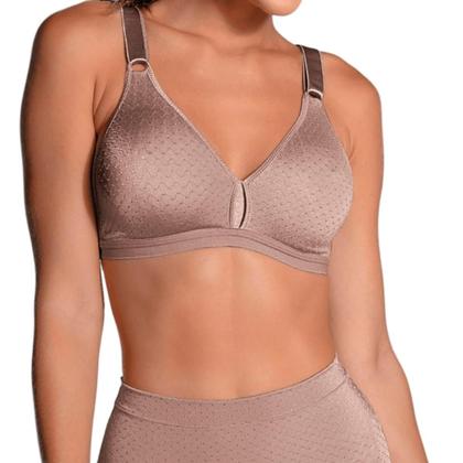 Imagem de Sutiã Sem Bojo Sem Aro Olimpo Poá Demillus 61019