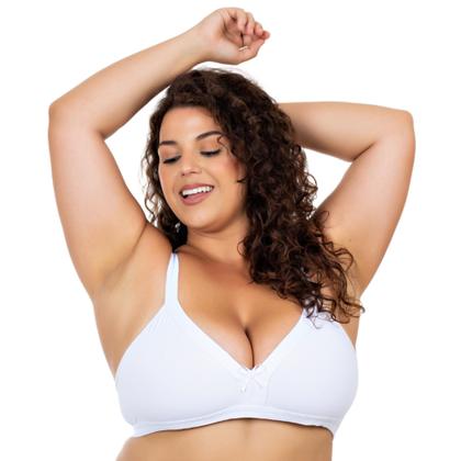 Imagem de Sutiã Soutien Plus Size S/bojo Alça 18mm Ref: 064