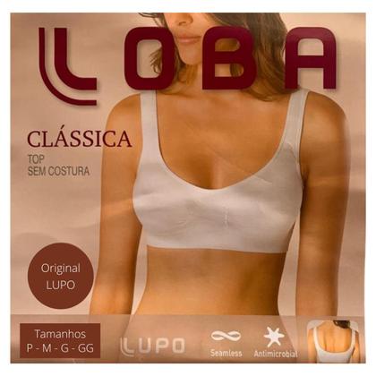 Imagem de Sutiã Soutien Sutia Loba Lupo Antimicrobial Top Sem Costura Confort Feminino Original 41300