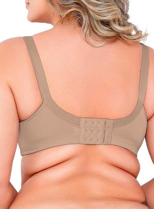 Imagem de Sutiã Sustentação Dilady 124131 Plus Size Sem Aro Sem Bojo Microfibra T. 48/54