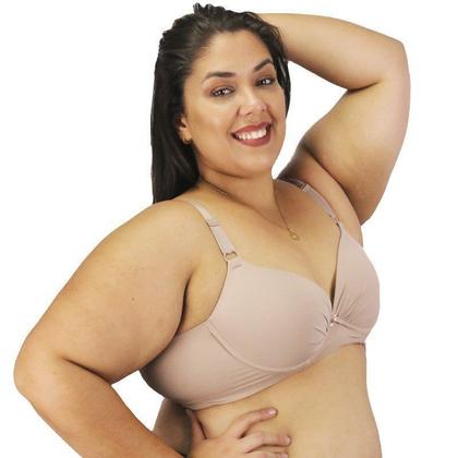 Imagem de Sutiã Sustentação Plus Size Bojo Liso Nayane Rodrigues
