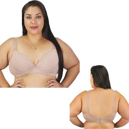 Imagem de Sutiã Sustentação Plus Size Bojo Liso Nayane Rodrigues