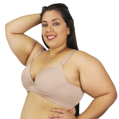 Imagem de Sutiã Sustentação Plus Size Bojo Liso Nayane Rodrigues
