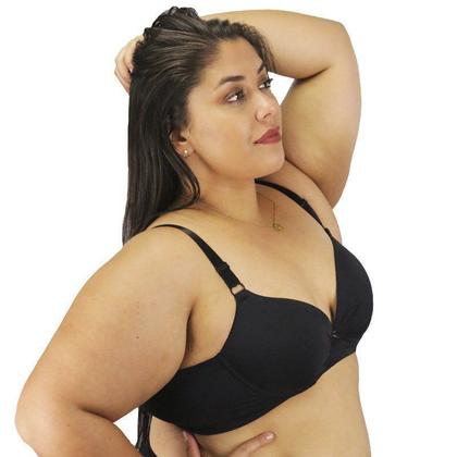 Imagem de Sutiã Sustentação Plus Size Bojo Liso Nayane Rodrigues