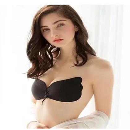Imagem de Sutiã Top Adesivo Invisível Levanta Seio Push Up Silicone