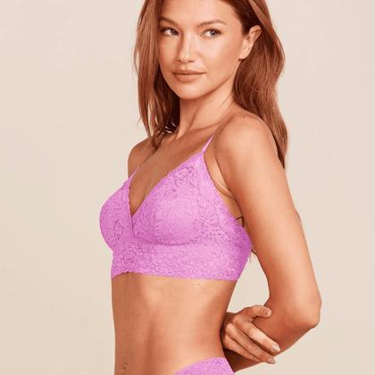 Imagem de Sutiã Top Hope Triângulo Com Renda e Bojo Removível L12273