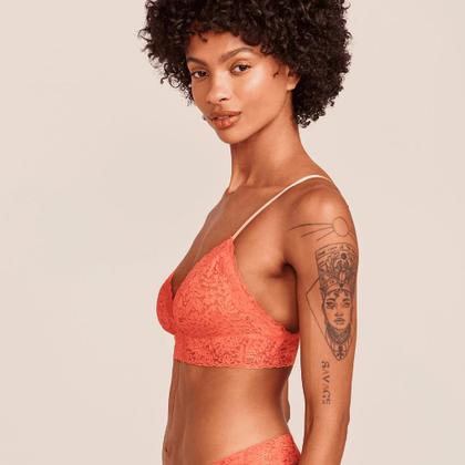 Imagem de Sutiã Top Hope Triângulo Com Renda e Bojo Removível L12273