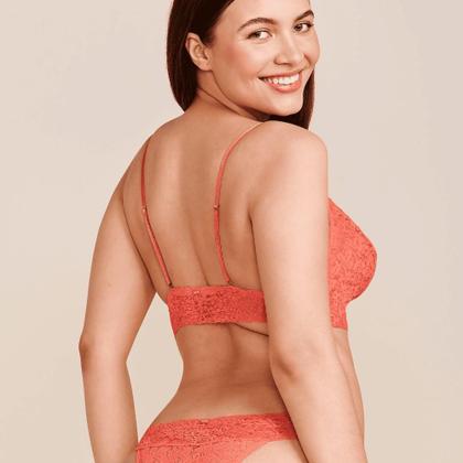 Imagem de Sutiã Top Hope Triângulo Com Renda e Bojo Removível L12273