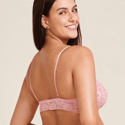 Imagem de Sutiã Top Hope Triângulo Com Renda e Bojo Removível L12273