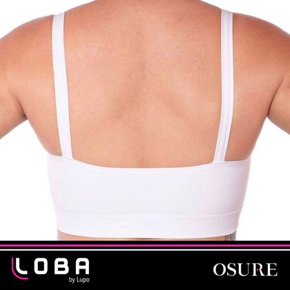 Imagem de Sutiã Top Lupo Alta Sustentação Soutien Sem Bojo Sem Costura Microfibra Confortável P/ Academia