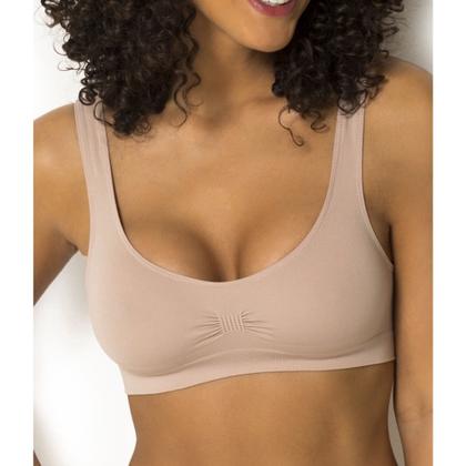 Imagem de Sutiã Top Microfibra Sem Costura Sem Bojo Básico Trifil