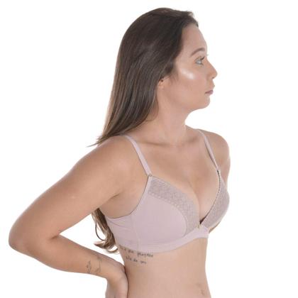 Imagem de Sutiã Top Triângulo Sem Aro Recorte Em Rendas Nayane Rodrigues