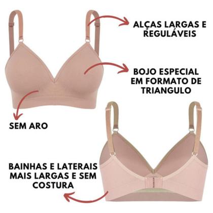 Imagem de Sutiã Triangulo Com Bojo Sem Costura Daily Reforçado Trifil