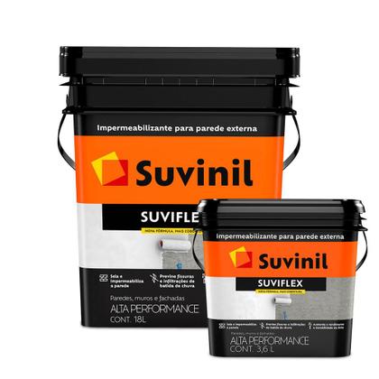 Imagem de Suviflez impermeabilizante protege paredes externas 3,6lt balde suvinil