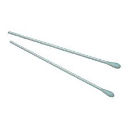Imagem de Swab para coleta de amostras, haste plástica ponta algodão estéril cx c/100un