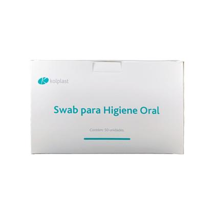 Imagem de Swab para higiene oral descartável 50un kolplast